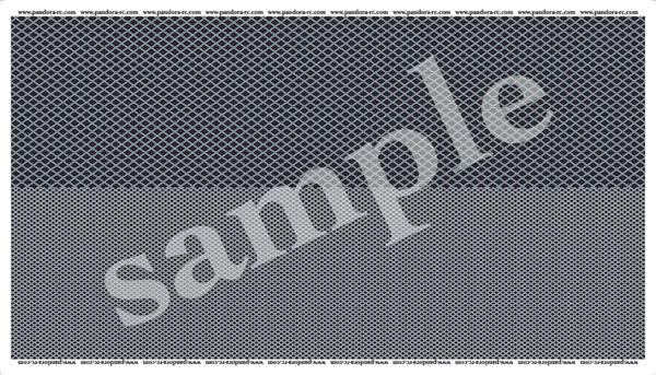 Pandora RC 3D Cross Mesh Decal - Plating Pandora RC 3D Cross Mesh Decal - Plating