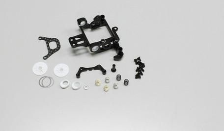 R246-1701 Alloy Motor Mount & Roll Damper for MINI-Z Formula