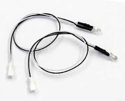 R246-8906 3mm LED Headlight White 150mm