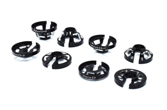 RD-007-4 Aluminum spring retainer 4mm (2 pieces)