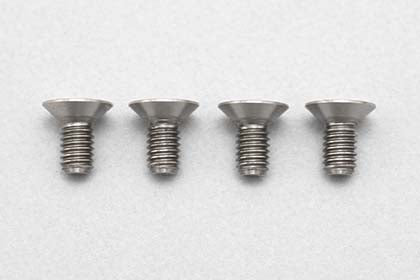 RP-042-06A M3x6mm High Precision Cutting Titanium flat head sock