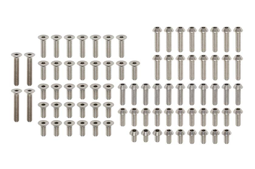 RP-097-3A High precision cutting titanium 3mm screw set for YD-2