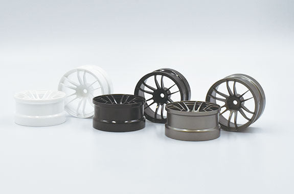 RW-UL12W6 Drift Wheel White(Offset 6mm、2pcs)