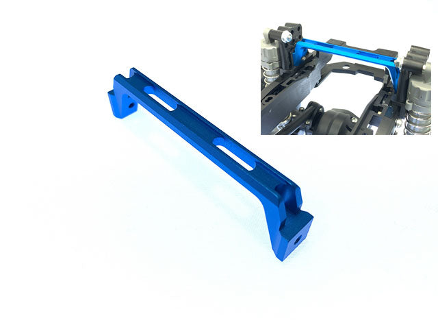 SCC-6B Aluminum Rear Towerbar (Tamiya CC-02) Blue