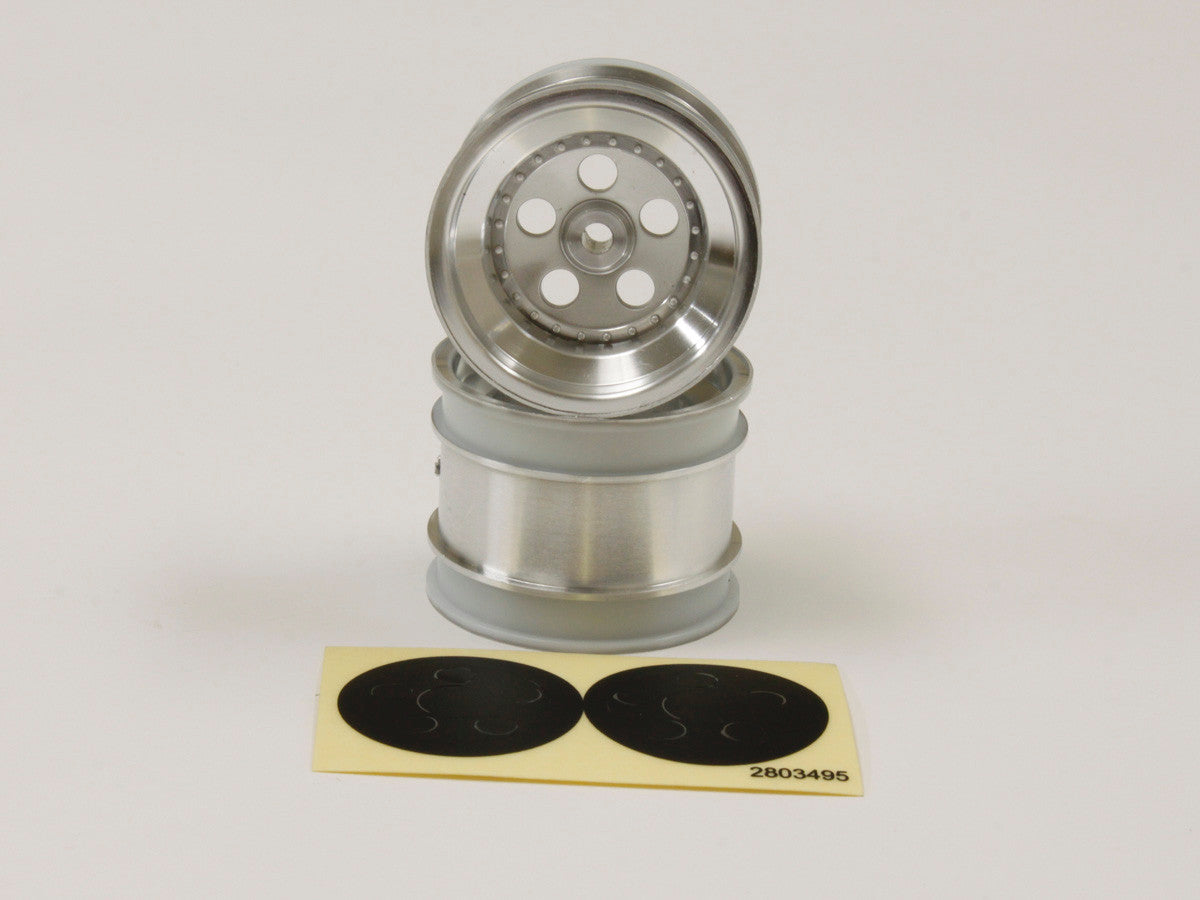 SCH008SC Rear Wheels Satin Chrome-Plated 2pc Tomahawk