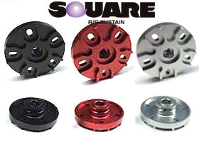 SCW-12S CW-01 Aluminum Rear Wheel Hub Silver