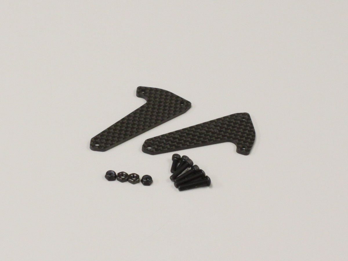 SCW002 Carbon Front Shock Stay 2pcs (Scorpion 2014)