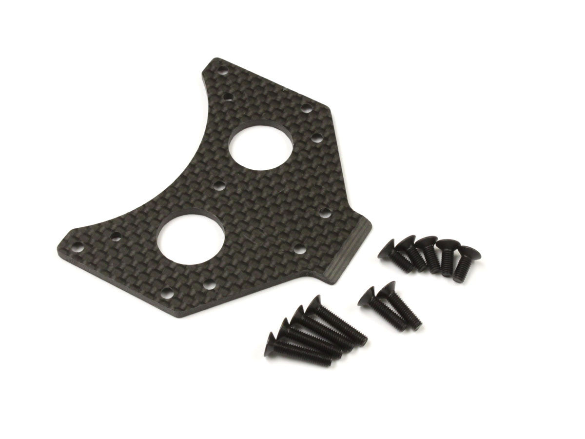 SCW008 Carbon Gearbox Mount (Scorpion 2014)