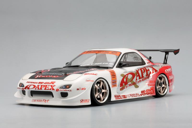 1/10th Scale A'PEX D1 Spec FD3S RX-7 Body