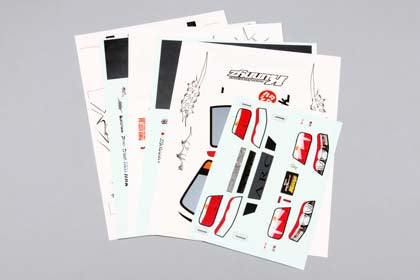 SD-KU2DA GOODYEAR Racing Kunnyz JZX100 CHASER Decal set