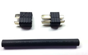SGC-62 T-2P Connector Male, Female 1 pair Black