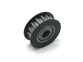 SGE-318WBK Aluminum Center Pulley 18T 1Way Black