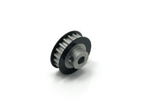 SGE-322BK Aluminum Center Pulley 22TBlack