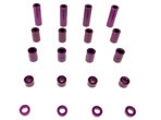 SGE-51P Aluminum Spacer Set Purple