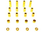 SGE-51G Aluminum Spacer Set Gold