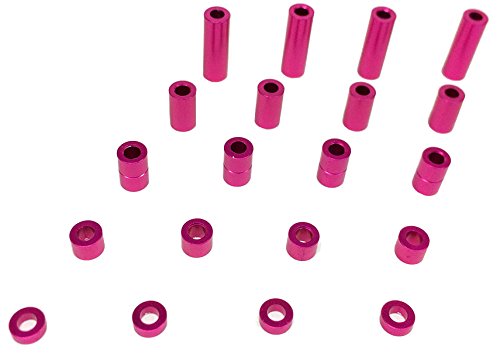 SGE-51PK Aluminum Spacer Set Pink