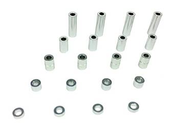 SGE-51S Aluminum Spacer Set Silver