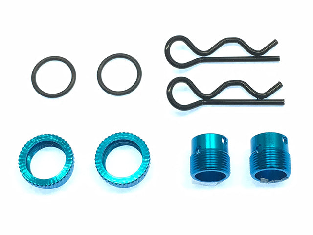SGE-66TB Body mount adjuster For φ5.9 touring car (TAMIYA Blue)