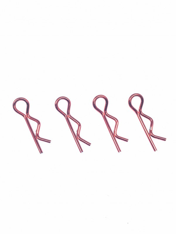 SGF-01R Body Hook Pin Small Red 4pcs