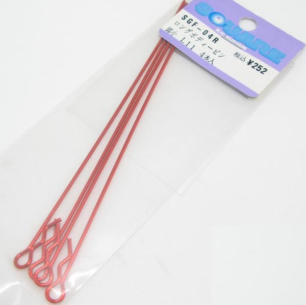SGF-04R Bodypins Long Red 110mm