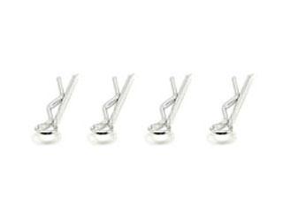 SGF-1S Body Pins(Small Silver) 4pcs