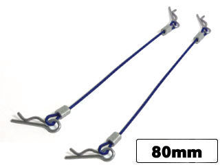 SGF-80BY Body Pins With Wire(80mm Dark Blue)