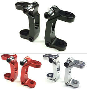 SGW-36BK Aluminum Front Hub Carrier Black GF-01