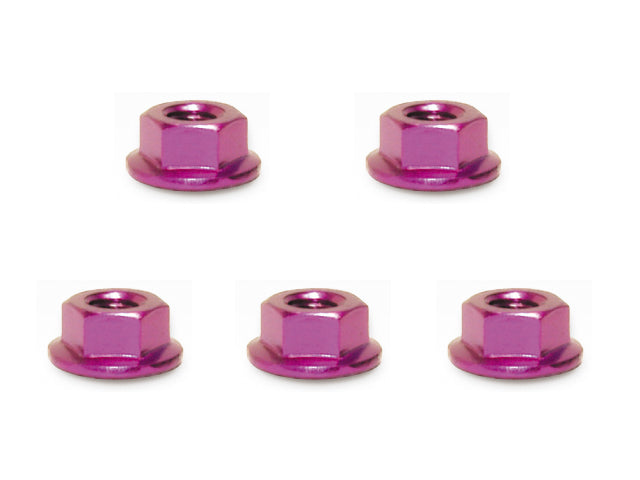 SGX-04SP Aluminum M4 Flanged Cerate Nut 4 pcs. (purple)