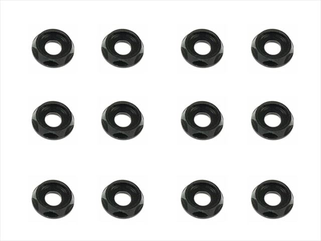SGX-115BK 10pcs Aluminum M3 dish washer for cap screw (black)