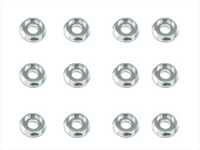 SGX-115S 10pcs Aluminum M3 dish washer for cap screw(silver)