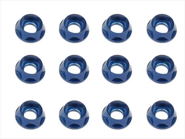 SGX-116BY 10pcs Aluminum M4 dish washer for cap screw(Dark Blue)