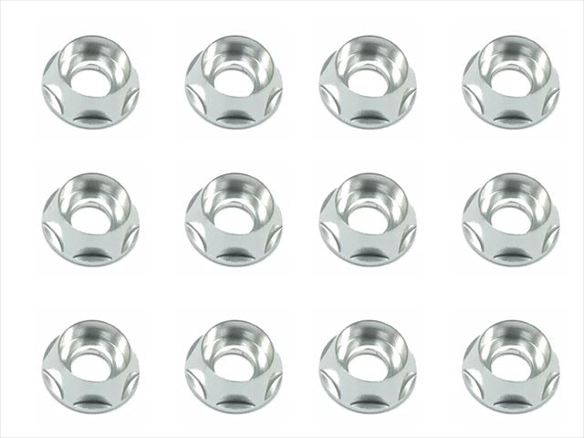 SGX-116S 10pcs Aluminum M4 dish washer for cap screw(silver)