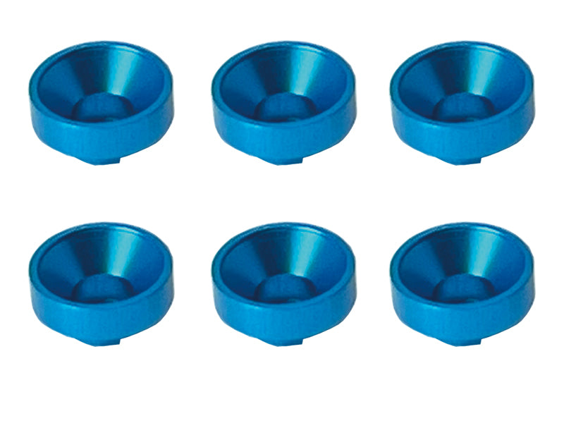 SGX-119TB Plate washer with aluminum boss Light blue 6 pieces