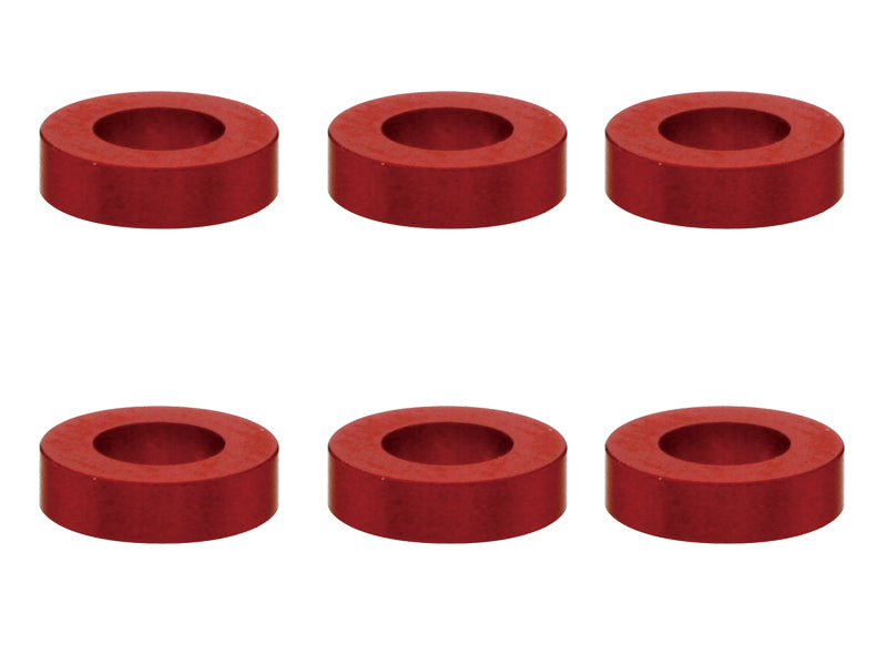 SGX-915R Aluminum M3 washer 1.5t (red)