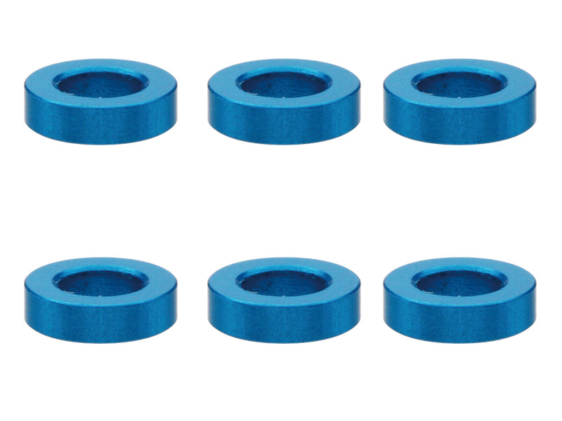 SGX-915TB Aluminum M3 washer 1.5t (TAMIYA Blue)