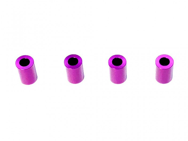 SGX-980P Aluminum M3 Collar8t(Purple)4 Pcs.