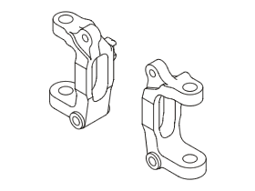 Aluminum front carrier hub