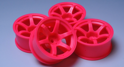 Pink GramLights 57D Wheels 4mm offset