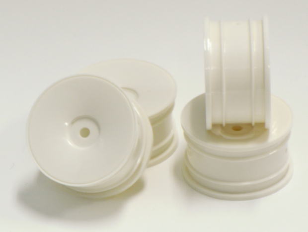 SPA-136 Mini Dish Wheels White 4pcs