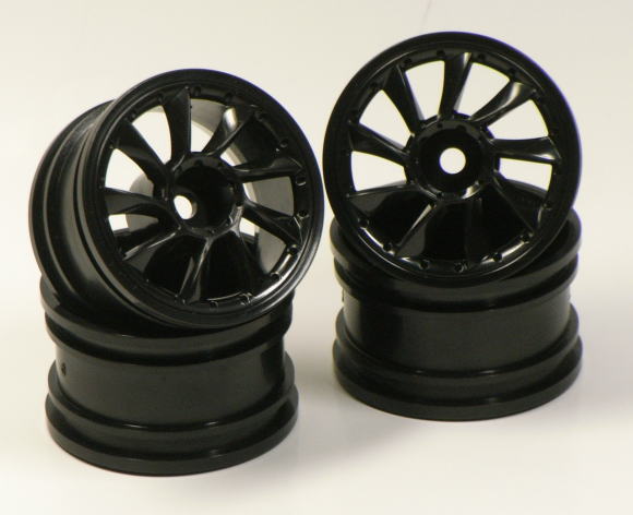 SPA-262 mini L Type wheel offset 0 Black (pack of 4)