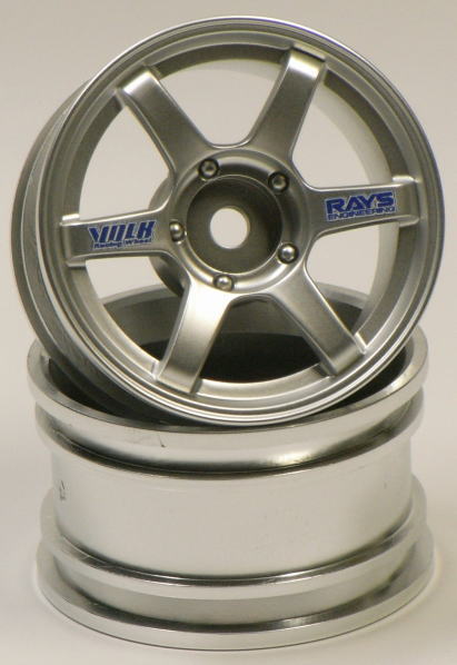 SPA-316 mini VOLK Racing TE37 Matte Silver 2pcs 2mm Offset
