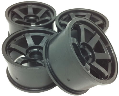 SPA-422 VOLK Racing TE37 Wheels 5mm Offset (Black)