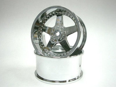 SPA-743 Drift Wheel VS 26mm Chrome 3mm Offset 2pcs