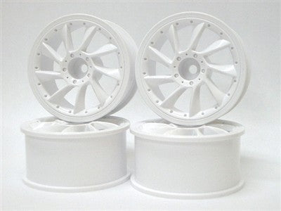 SPA-751 L Type Wheel 3mm Offset White 4pcs