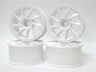 SPA-751 L Type Wheel 3mm Offset White 4pcs