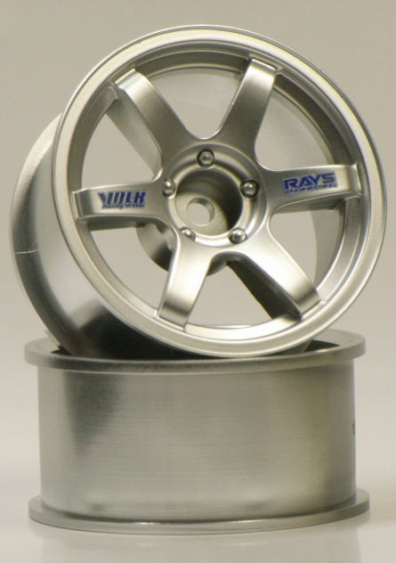 SPA-763 VOLK Racing TE37 Matte Silver 5mm Offset 2pcs