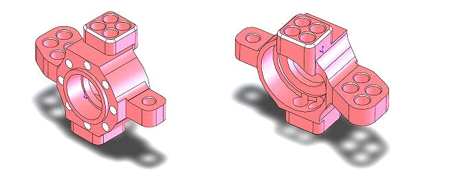 SPDP-101RD Multi- Setting Aluminum Upright Red