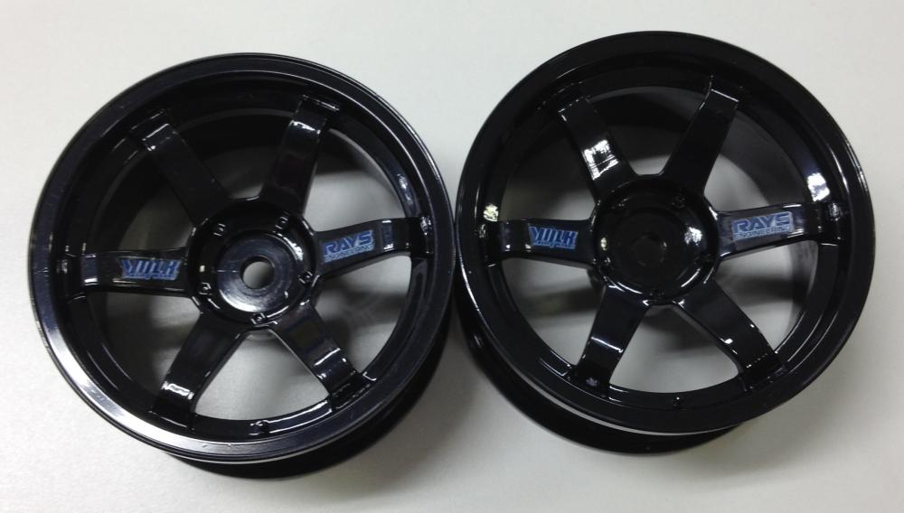 SPKV-002 VOLK Racing TE37 Black 5mm Offset 2pcs