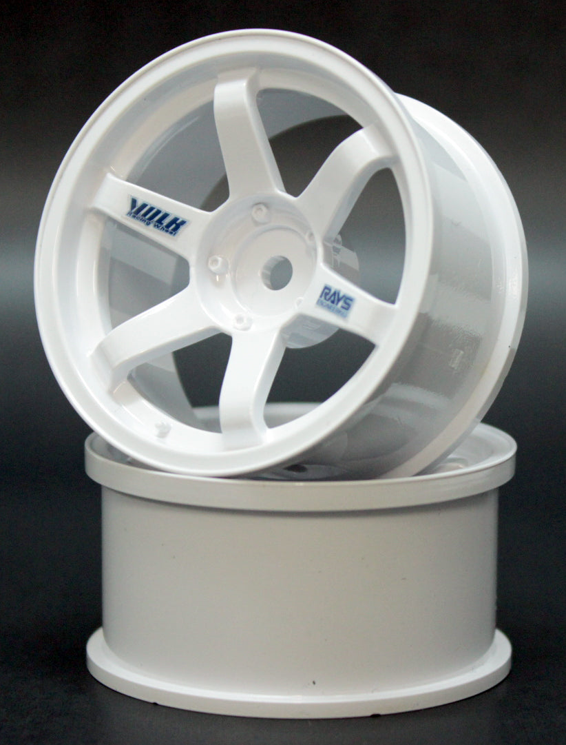 SPKV-003 VOLK Racing TE37 White 8mm Offset 2pcs