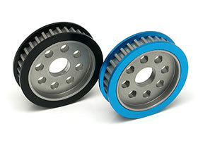 STA-333 Alloy 33T rear pulley (Blue)